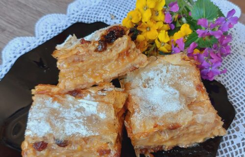 Miriše na sreću: Ovako sočnu pitu sa JABUKAMA I PUDINGOM još uvek niste probali (RECEPT+VIDEO)