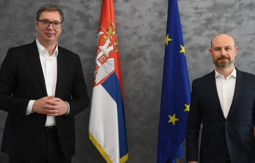 Predsednik Srbije se oglasio iz Brisela: "Važni razgovori se nastavljaju" (FOTO)