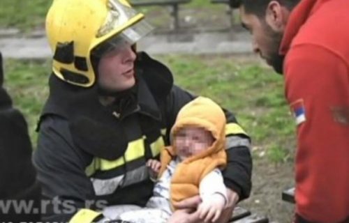 Stefan je vatrogasac HEROJ koji je spasao bebu iz požara u Beogradu: Sanjam njen osmeh i zagrljaj!