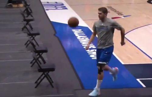 Nestvarni Luka Dončić: Koš kakav se ne viđa, Slovenac može i u fudbalsku reprezentaciju (VIDEO)