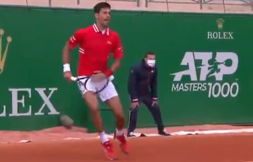 Ovo može samo superelastični Novak: Tek je drugo kolo Monte Karla, a već imamo potez turnira! (VIDEO)