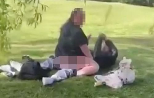 Majka s ćerkom nasred parka zatekla par u akciji: Devojka je STENJALA, pa je uradila ovo (VIDEO)