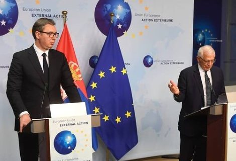 Vučić nakon sastanka sa Borelom: "Dijalog Beograda i Prištine pod okriljem EU od najveće važnosti"