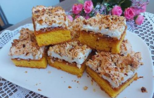 Bolji od torte: Starinski kolač sa džemom od kajsija i orasima (RECEPT+VIDEO)