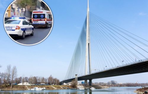 Još jedan UDES u Beogradu: Sudarila se TRI automobila na mostu na Adi, saobraćaj usporen