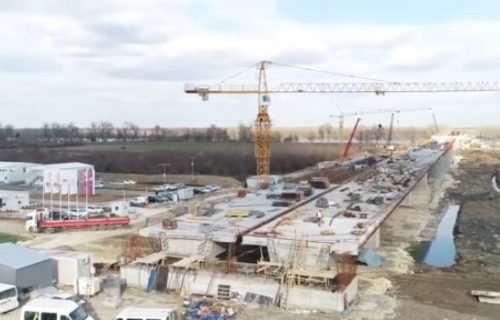 Od Loznice do Beograda za samo sat i 15 minuta: Gradnja mosta kod Šapca u punom jeku (VIDEO)