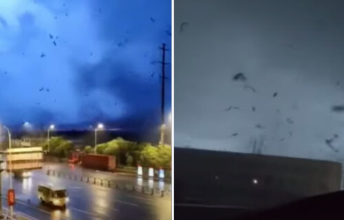 (UZNEMIRUJUĆI VIDEO) Snažan TORNADO pogodio Vuhan: Veliki broj povređenih, vetar lomio drveće (VIDEO)