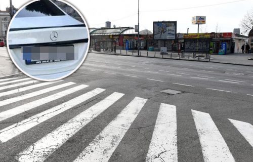 "Reci TATI da ti kupi jači auto": Beograđanin se hvalio mercedesom od 100.000 evra - napravio HAOS (FOTO)