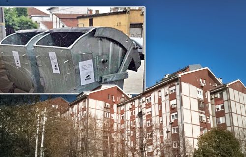 "Još samo da nas biju": Šta se KRIJE iza poruke na kontejneru na Zvezdari? Stanari otkrili ISTINU (FOTO)