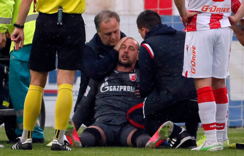 Borjan propušta finale Kupa? Povreda kapitena Zvezde na proslavi titule! (FOTO)