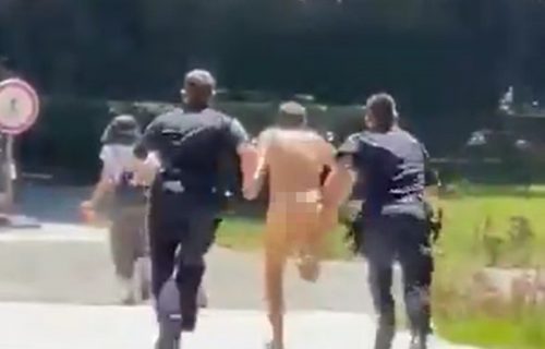 Građani prijavili, a policija ga JURI ko u filmu: HIT scena u Splitu, GO muškarac trči ulicama (VIDEO)