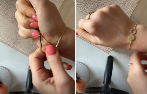 Jednostavan trik koji mnogo vredi: Kako da stavite narukvicu bez tuđe pomoći i bez muke (VIDEO)