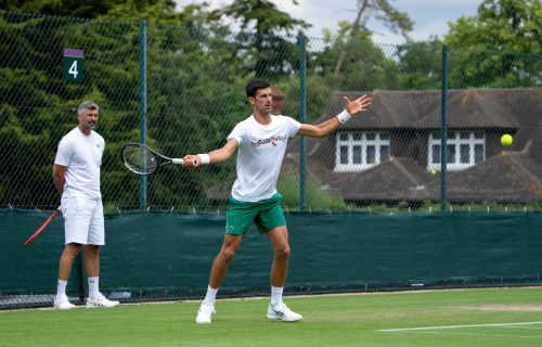 Vredno se radi: Novak u društvu bivšeg košarkaškog reprezentativca Srbije brusi formu za Tokio (FOTO)