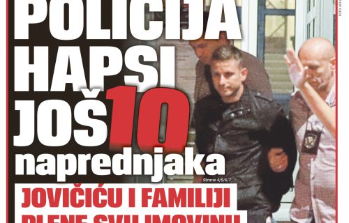 "UVALIO" i ženi i prijateljima: Policija "češlja" Jovičićevu imovinu - evo kako je ZGRTAO novac