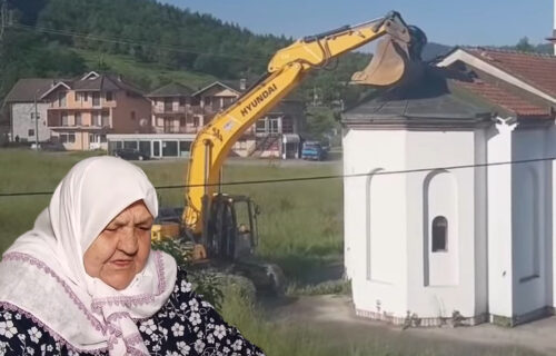 Tri dana nakon rušenja crkve kod Srebrenice: Hospitalizovana Fata Orlović