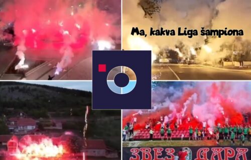 Ma, kakva Liga šampiona: Južna Amerika nam nije ni do kolena, "gorelo" je nebo širom Srbije! (FOTO+VIDEO)