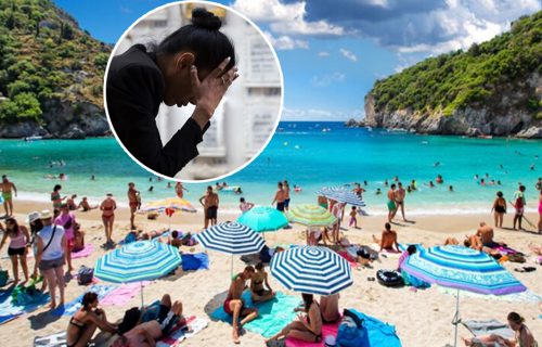 UŽAS na grčkoj plaži: Grupa manijaka napala ženu (25), pocepali joj odeću i pokušali da je SILUJU