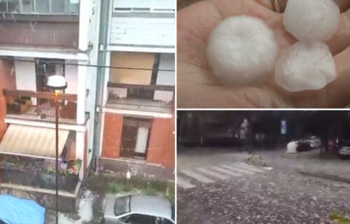 HAOS! Ne stišava se NEVREME u Srbiji: Nakon Niša, snažna OLUJA sa gradom pogodila još dva grada (VIDEO)