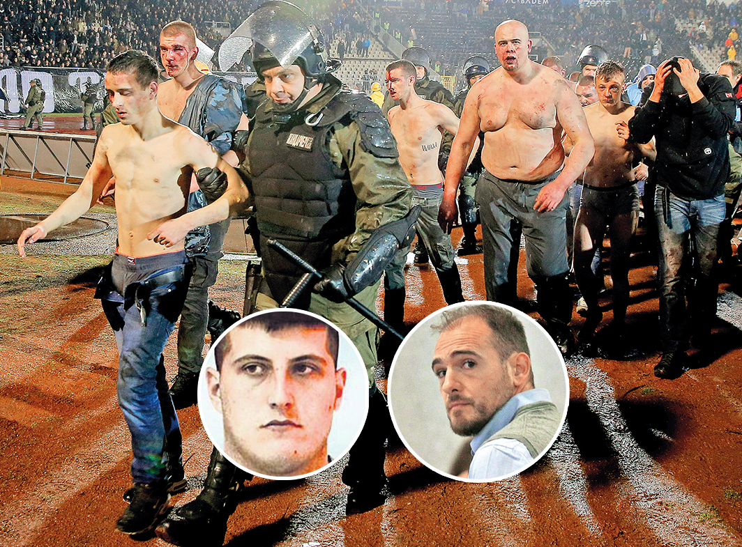 Beograd huligani goli