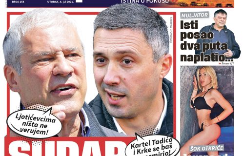 Sudar TIKVANA! Tadić i Boško Obradović kao dva JARCA: "Fašisto!", "Mafijašu!" - pale ŽESTOKE uvrede