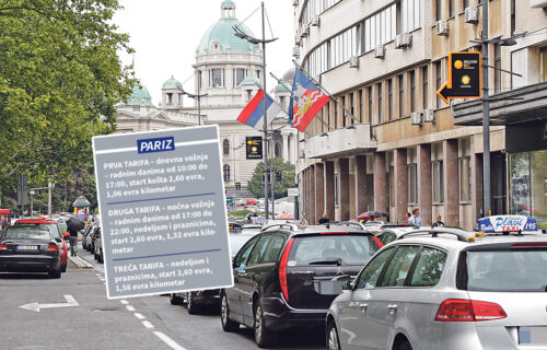 DERIKOŽE na točkovima! Taksi u Beogradu SKUPLJI nego u Parizu: Evo kolike će cene biti po NOVIM tarifama