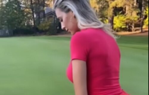 Vrela golferka gađala rupu, pa joj se dogodilo nešto što je RASPAMETILO muškarce (VIDEO)