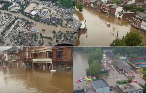 Zastrašujući SNIMCI iz vazduha: Poplave totalno RAZORILE Evropu - ovde je najteža situacija (FOTO+VIDEO)