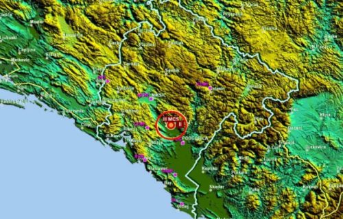 Crna Gora NE PRESTAJE da se trese: Zemljotres pogodio Danilovgrad
