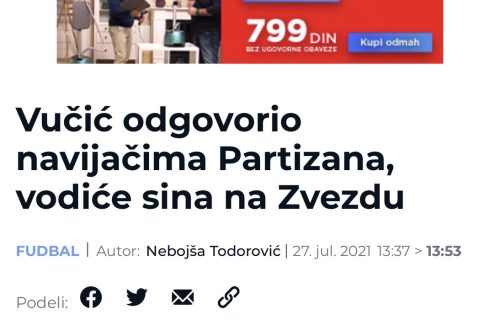 GNUSNA podvala Đilasovih medija: Po svaku cenu bi da zaštite ostatke "Mesarskog klana", upleli i Vukana!