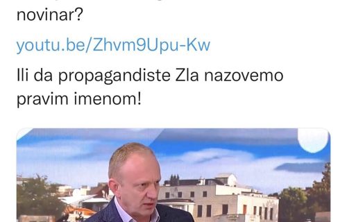 SRAMNO! Đilasova zaposlenica Marinika naziva novinara ZLOM jer ne deli njen stav da su Srbi genocidni