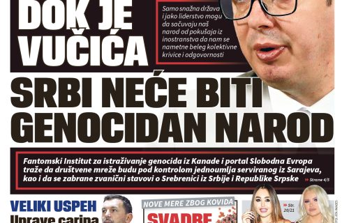 Dok je Vučića, Srbi NEĆE biti genocidan narod: Otkriveno šta se krije iza SRAMNE cenzure Gugla i Tvitera