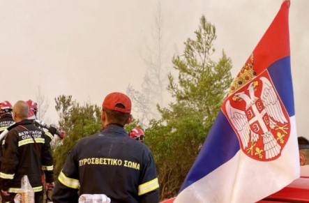 Velika BORBA sa požarima u Grčkoj: Naši vatrogasci ulažu nadljudske napore (FOTO)