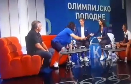 Šmeker svetskog kova: Zurab u studiju RTS-a oduševio prelepu Draganu Kosjerinu (VIDEO)