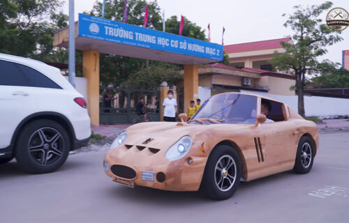 Ferrari 250 GTO napravljen od drveta! Pogledajte hit snimak iz Vijetnama (VIDEO)