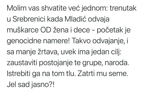 MRZI narod kojim bi da vlada! Marinika ponovila: "Srbi su GENOCIDNI" (VIDEO)