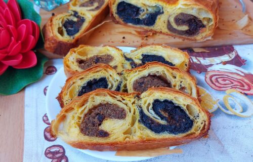 Fenomenalna kombinacija pite i štrudle sa makom, orasima i suvim grožđem (RECEPT+VIDEO)