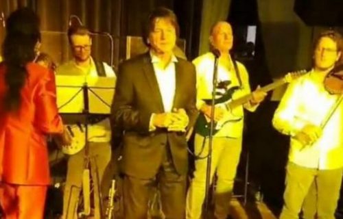 Zdravko Čolić  PEVAO na svadbi Kostadina Terzića: Otpevao veliki HIT, mladenci se istopili (VIDEO)