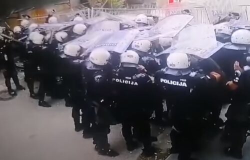 Da li je na Cetinju bačen Molotovljev koktel na policiju ili nije? Snimak RAZOTKRIO LAŽI komita (VIDEO)