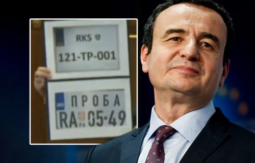 Kurti maše tablicama: Ovo su SRAMNE OZNAKE koje nameću Srbima na KiM (FOTO)