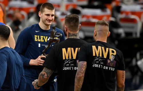 Jokić kao Silvester Stalone: Denver objavio snimak kako Nikola vežba (VIDEO)