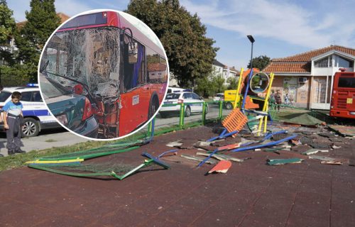 Evo šta se dešava sa vozačem autobusa koji je uleteo u park u Zemunu: Advokat ulaže ŽALBU na pritvor