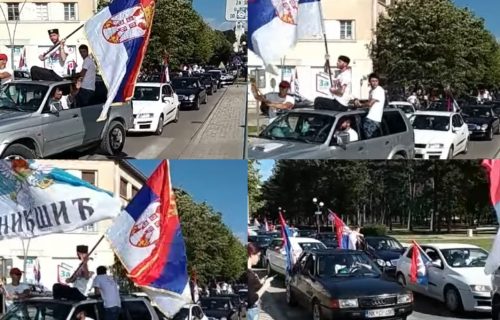 VELIČANSTVENA litija od Nikšića ka Podgorici: Srbi krenuli da pozdrave patrijarha Porfirija (VIDEO)