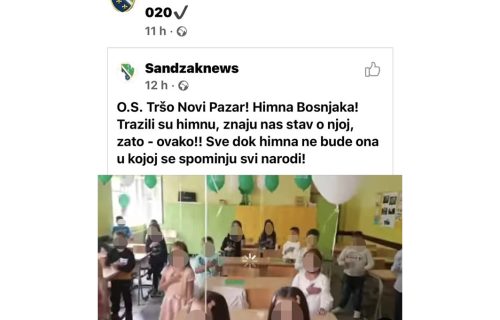 Nakon Đilasove HAJKE protiv "Bože pravde", nemarni pojedinci u Sandžaku puštali "himnu Bošnjaka" (VIDEO)