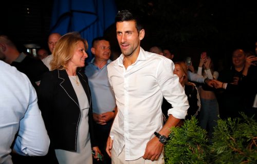 Novak i Jelena u društvu poznatih srpskih glumaca: Bili su oduševljeni Đokovićem (FOTO)