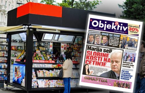 Danas u novinama Objektiv: Marija seli Slobine kosti na Cetinje, Rosu maltretira Srbe… (NASLOVNA STRANA)