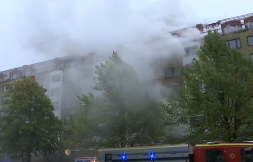 Istražuje se da li je u zgradi u Švedskoj postavljena EKSPLOZIVNA naprava: Požar još NIJE pod kontrolom