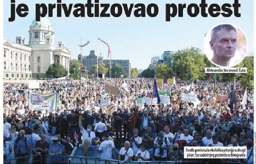 Đilas nastavio NAJPRLJAVIJU kampanju protiv Ćute i "Ne davimo Beograd": "Ćuta je privatizovao protest"