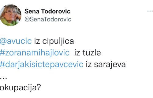 FAŠIZAM Đilasove novinarke: Vučić i svi Srbi poreklom iz Republike Srpske i Bosne su OKUPATORI (FOTO)