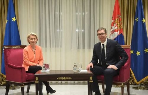 Vučić ugostio Ursulu fon der Lajen u vili "Mir": Predsednik se sastao sa predsednicom Evropske komisije