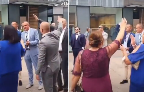 Međunarodni SKANDAL u Hrvatskoj: Crnogorci u centru Zagreba salutiraju HITLEROVIM pozdravom (VIDEO)